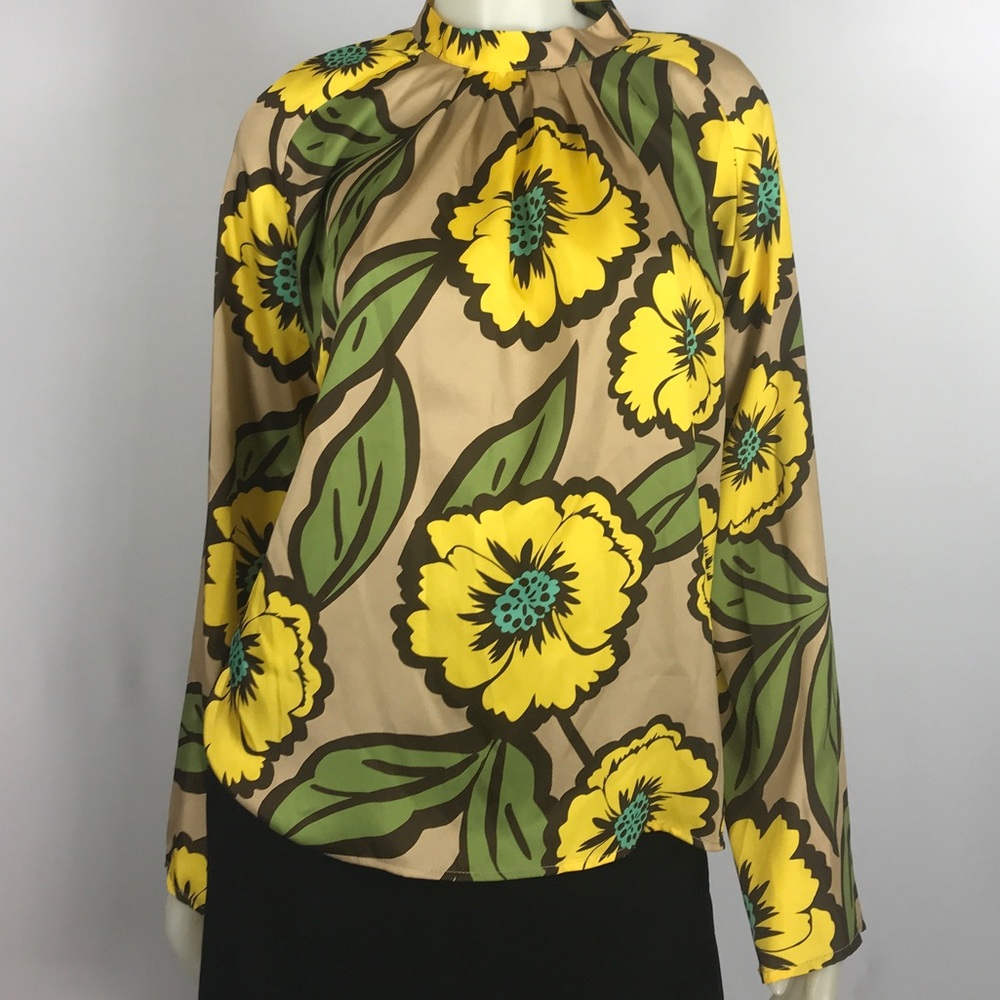 Chepe Italy Sunflower Blouse Size M